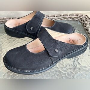Women's FINN COMFORT Stanford Nero Vegas Slide Clogs sz 41 US 10